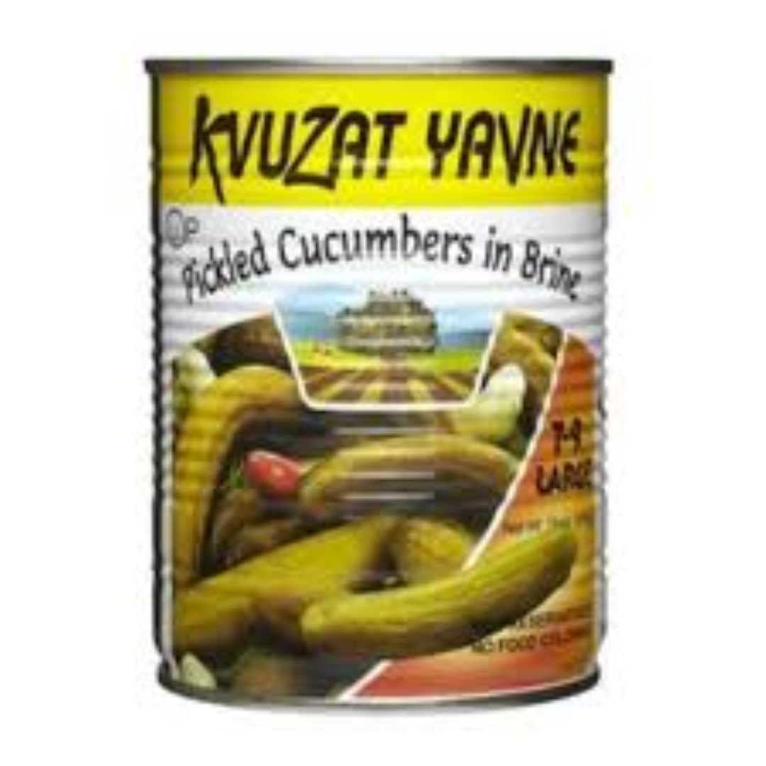 KVUZAT YAVNE LARGE CUCUMBERS IN BRINE 560G
